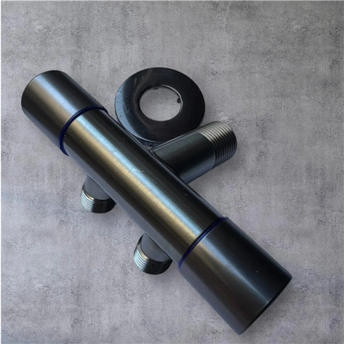 ÇİFT ÇIKIŞLI TAHARET MUSLUK  AÇ KAPA (ANTRASİT) VAKUMLU